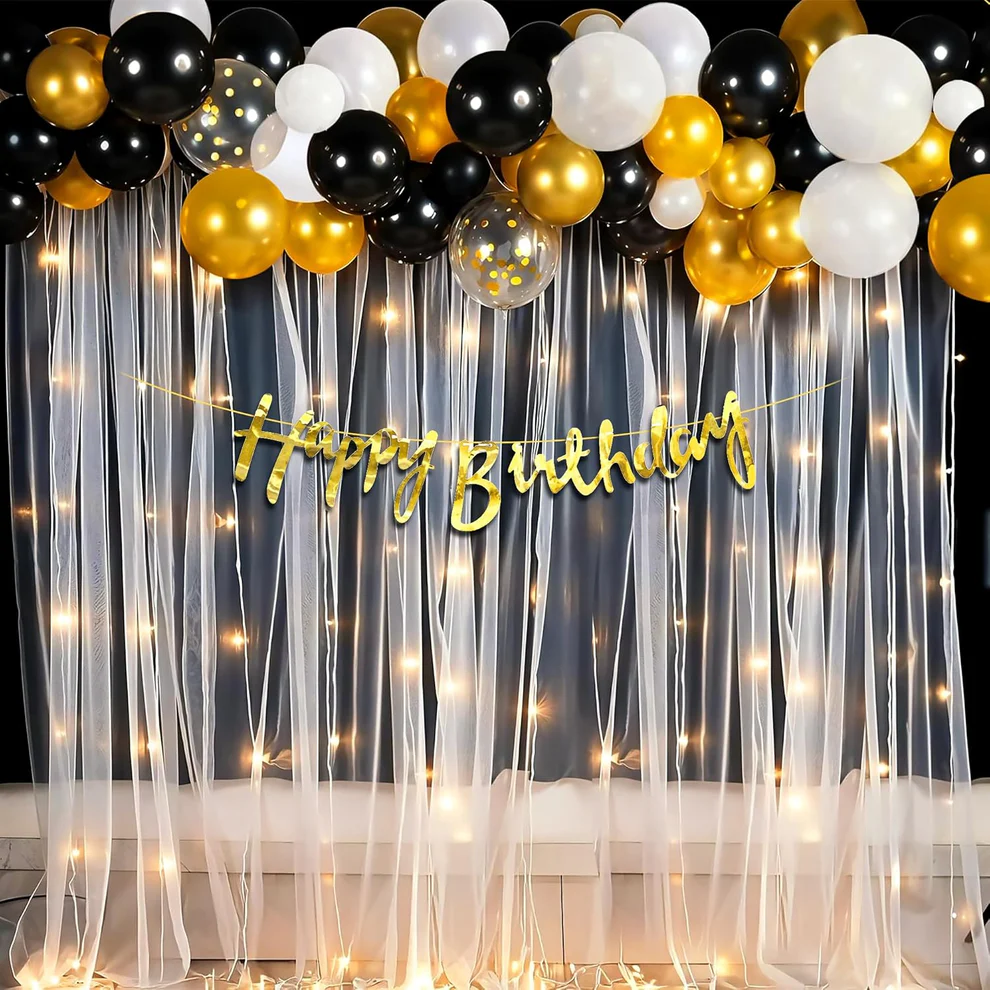 Happy Birthday Decoration Kit for Boys – 71 Pcs