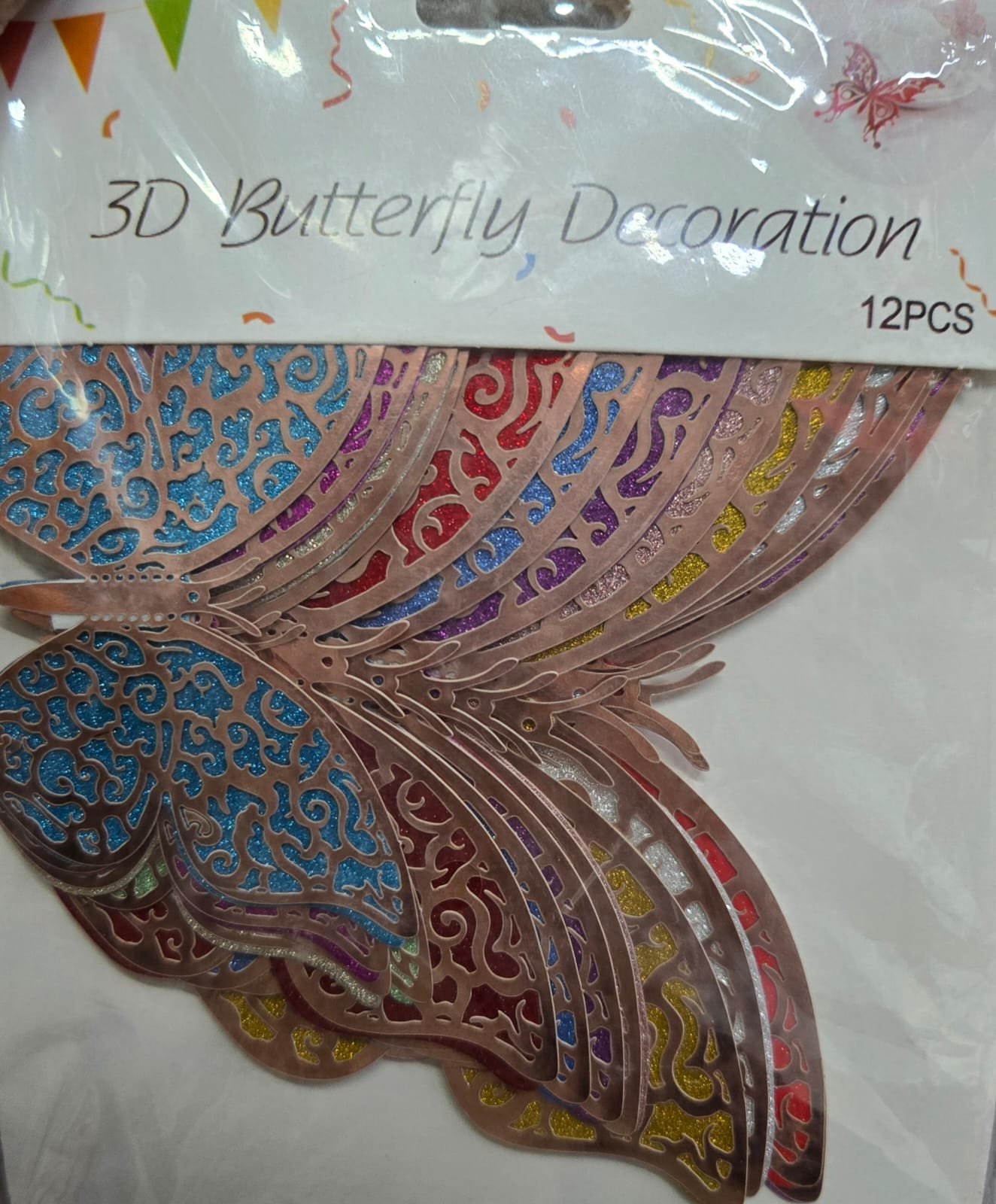 3D Butterfly Decoration